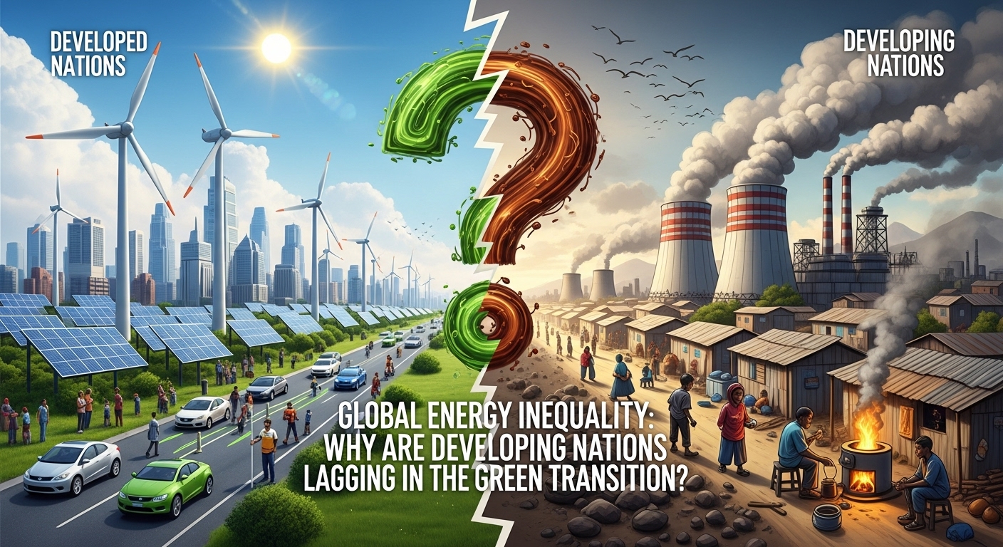 Ketimpangan Energi Dunia: Mengapa Negara Berkembang Tertinggal dalam Transisi Hijau?